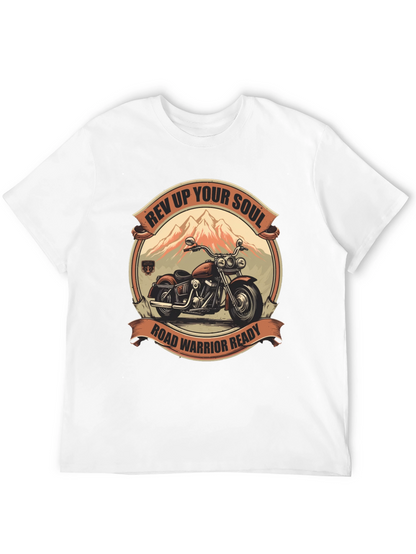 Rev Up Your Soul Motorcycle T-Shirt