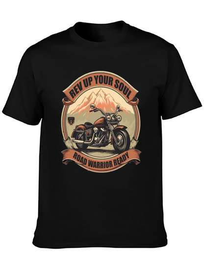Rev Up Your Soul Motorcycle T-Shirt