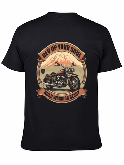 Rev Up Your Soul Motorcycle T-Shirt