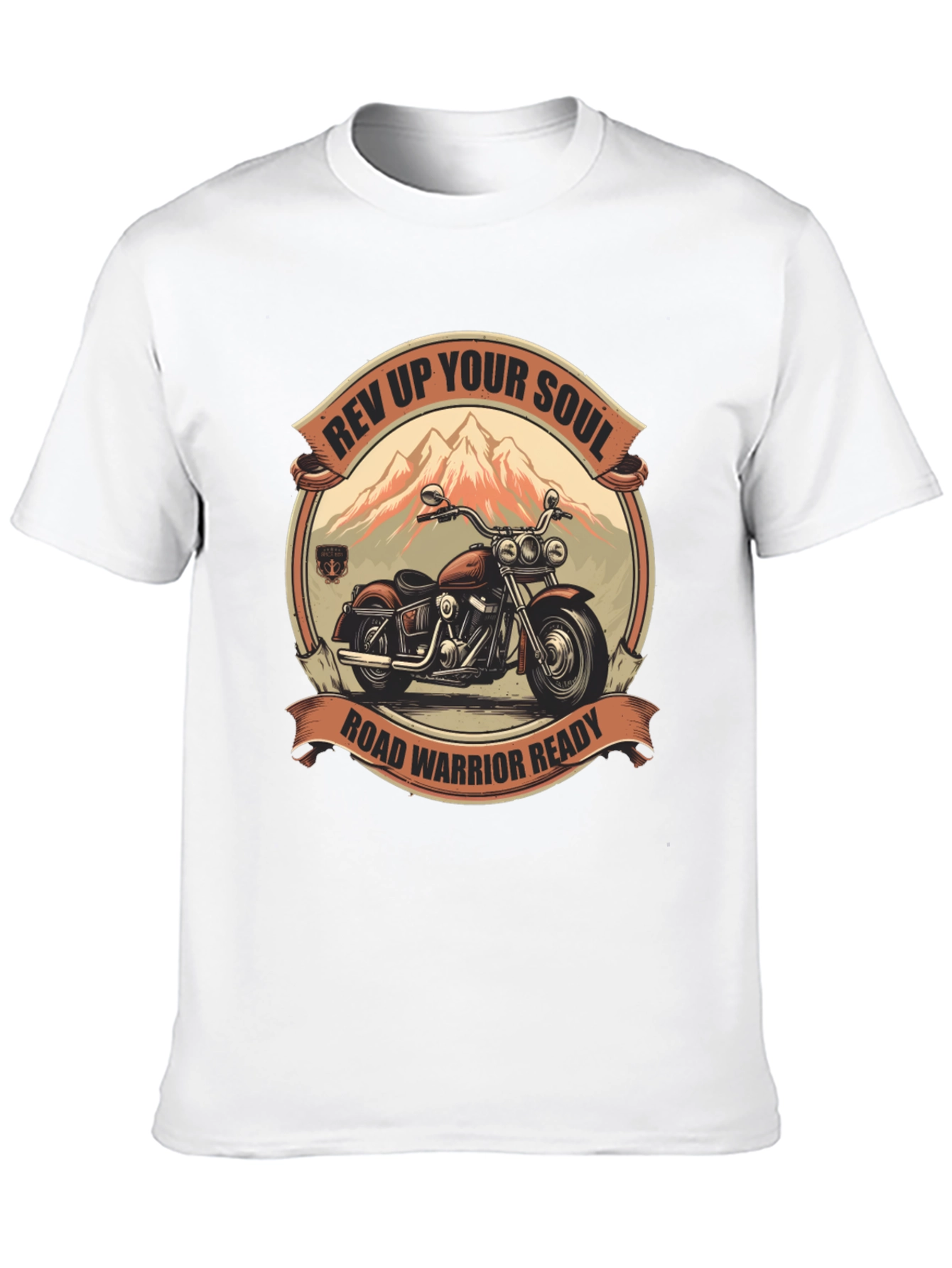 Rev Up Your Soul Motorcycle T-Shirt