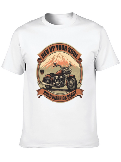 Rev Up Your Soul Motorcycle T-Shirt