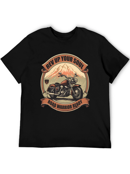 Rev Up Your Soul Motorcycle T-Shirt