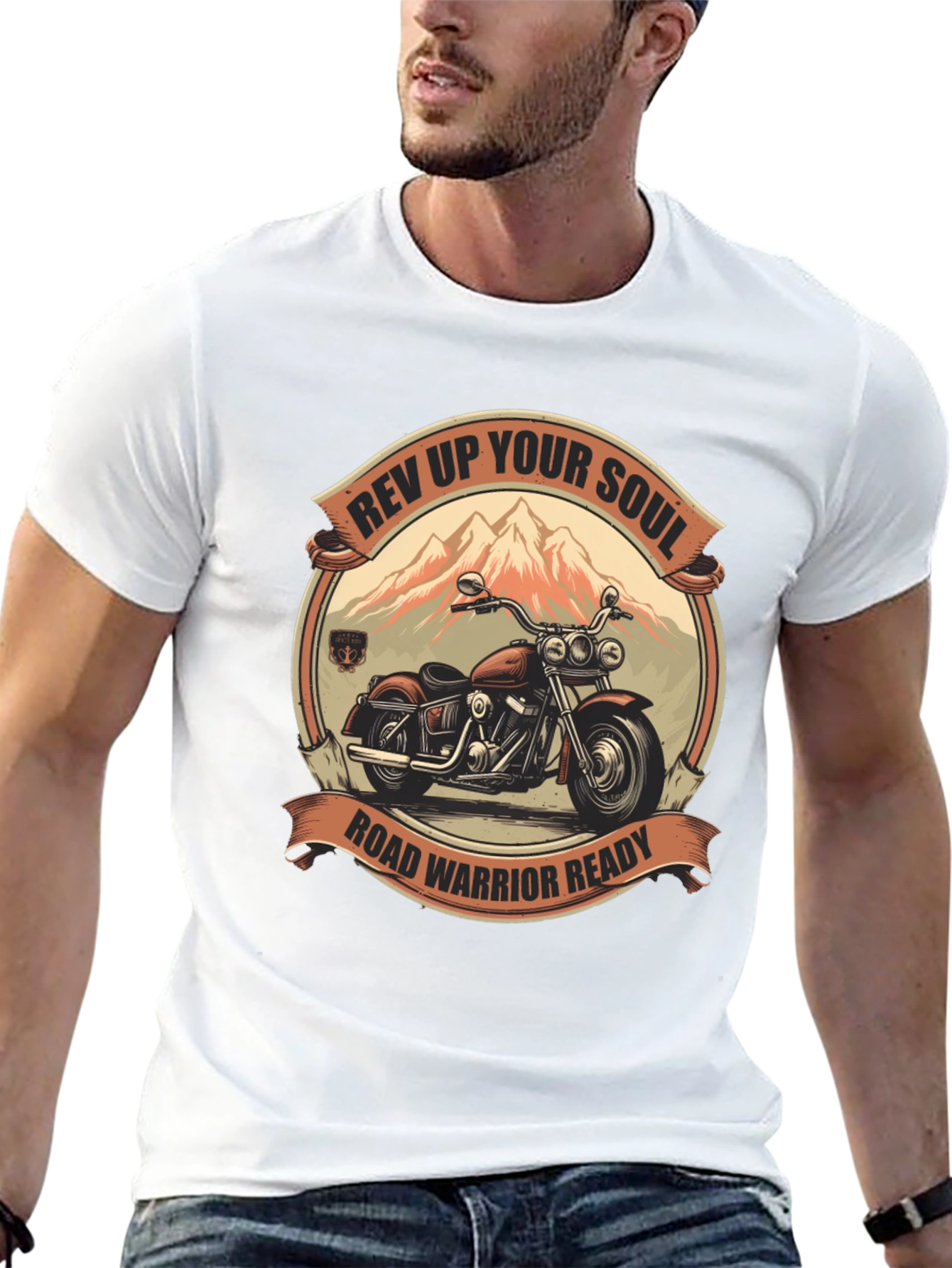 Rev Up Your Soul Motorcycle T-Shirt