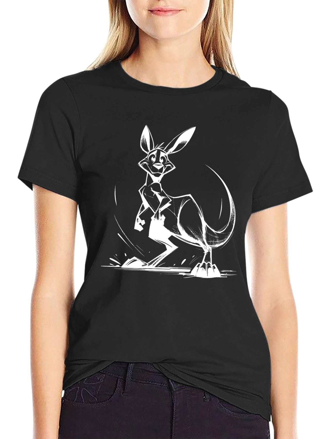 Kangaroo Graphic T-Shirt