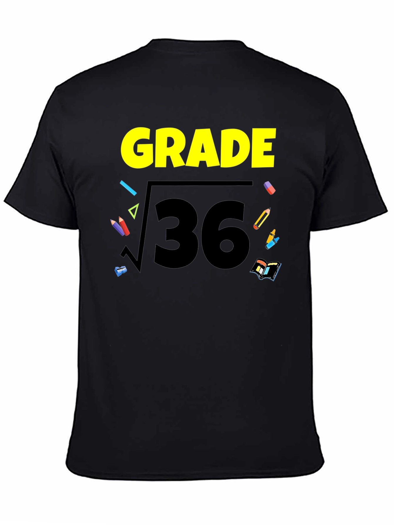 6th Grade T-Shirt - Math Root 36 Design