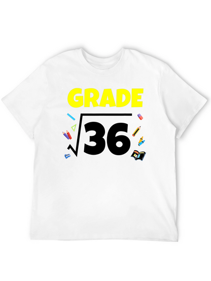 6th Grade T-Shirt - Math Root 36 Design