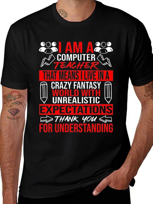 Funny Computer Teacher T-Shirt