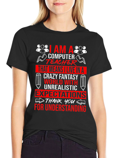 Funny Computer Teacher T-Shirt