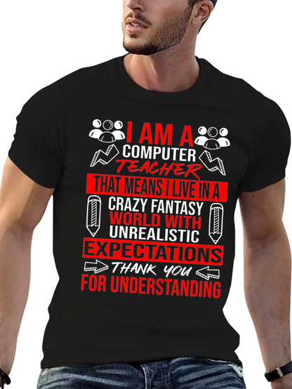 Funny Computer Teacher T-Shirt