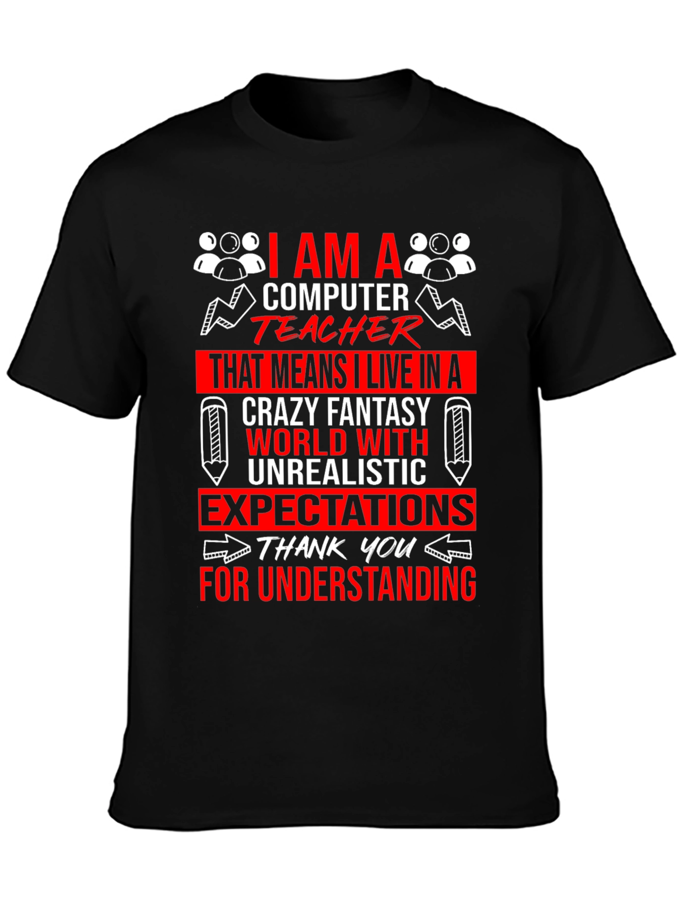 Funny Computer Teacher T-Shirt