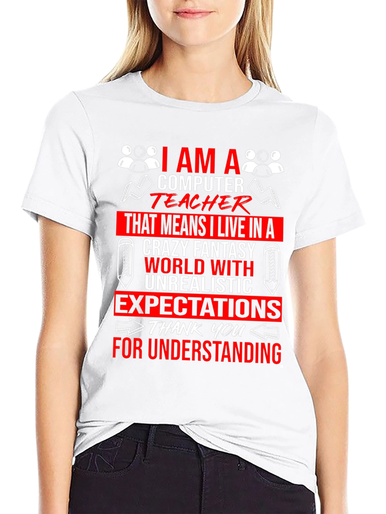 Funny Computer Teacher T-Shirt