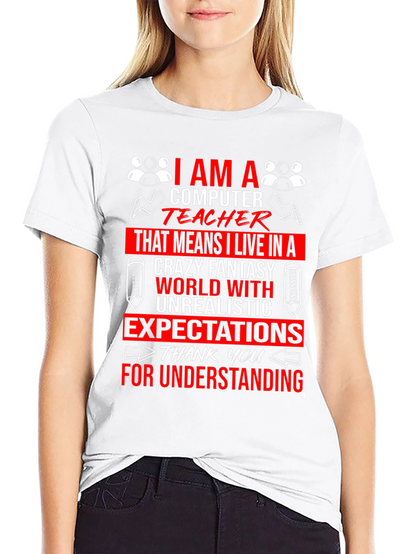 Funny Computer Teacher T-Shirt