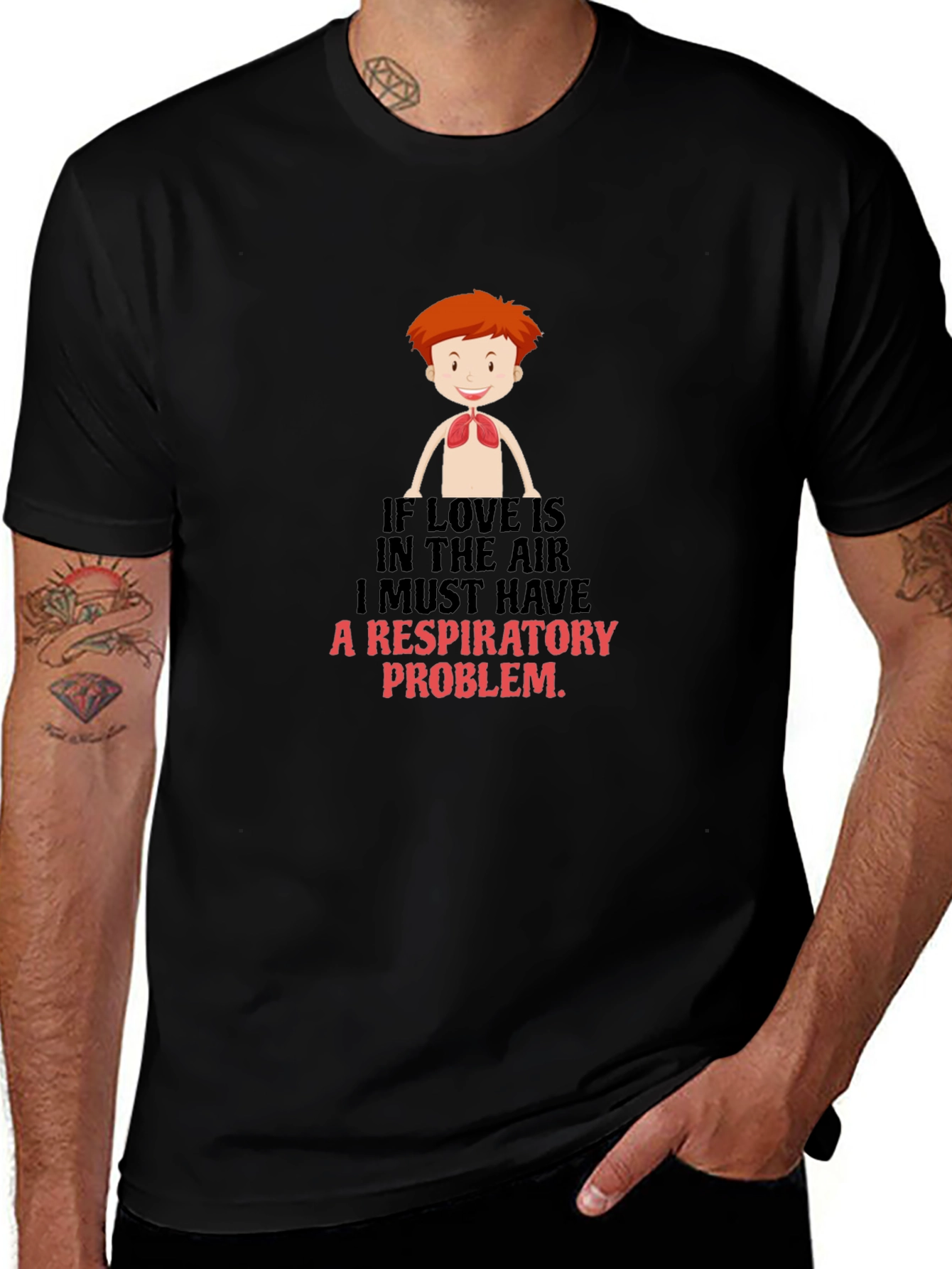 Respiratory Problem Graphic Tee