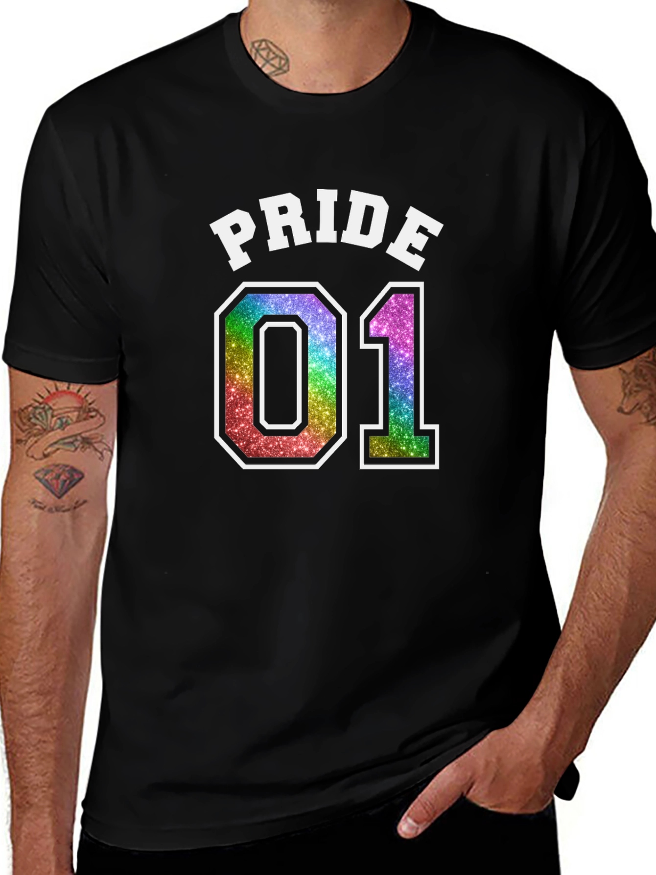 Pride 01 Black T-Shirt