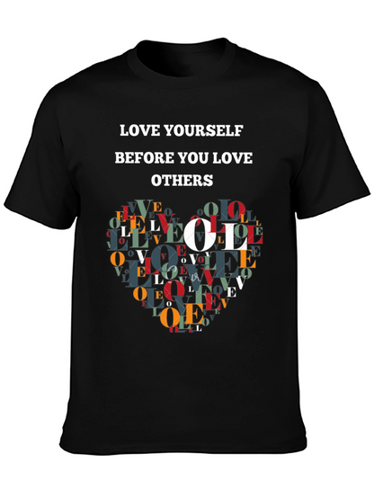 Love Yourself T-Shirt - Inspirational Design