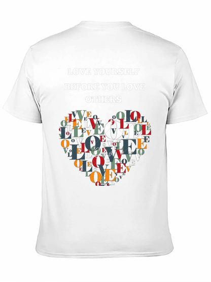 Love Yourself T-Shirt - Inspirational Design