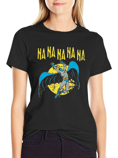 Batman Comic Style Black T-Shirt