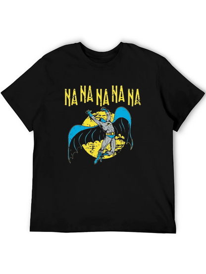 Batman Comic Style Black T-Shirt