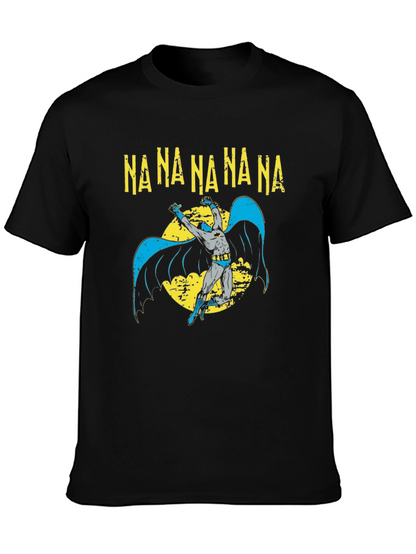 Batman Comic Style Black T-Shirt