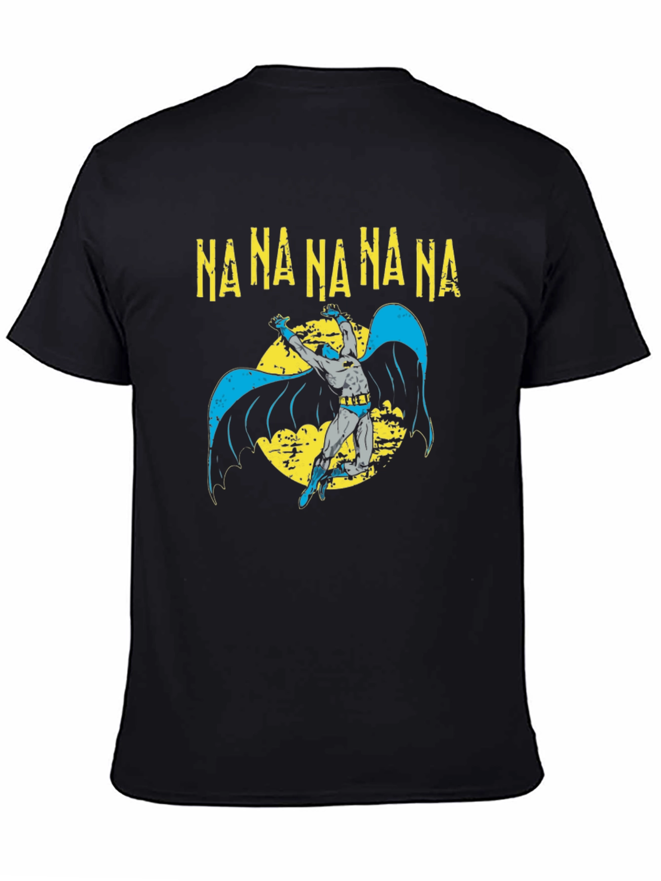 Batman Comic Style Black T-Shirt
