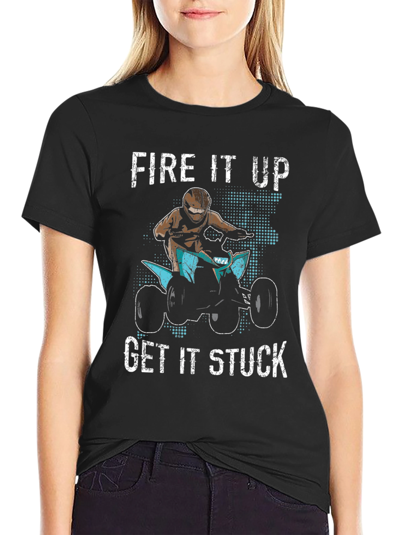 Fire It Up Get It Stuck Graphic T-Shirt