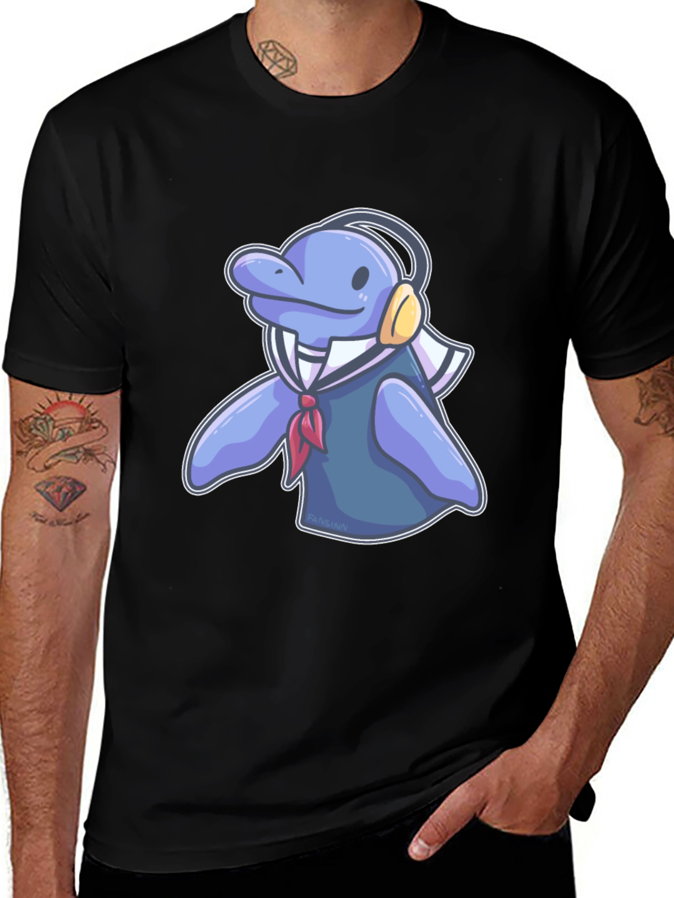 Dolphin Sailor T-Shirt - Casual Comfort