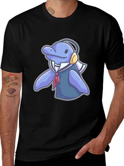 Dolphin Sailor T-Shirt - Casual Comfort