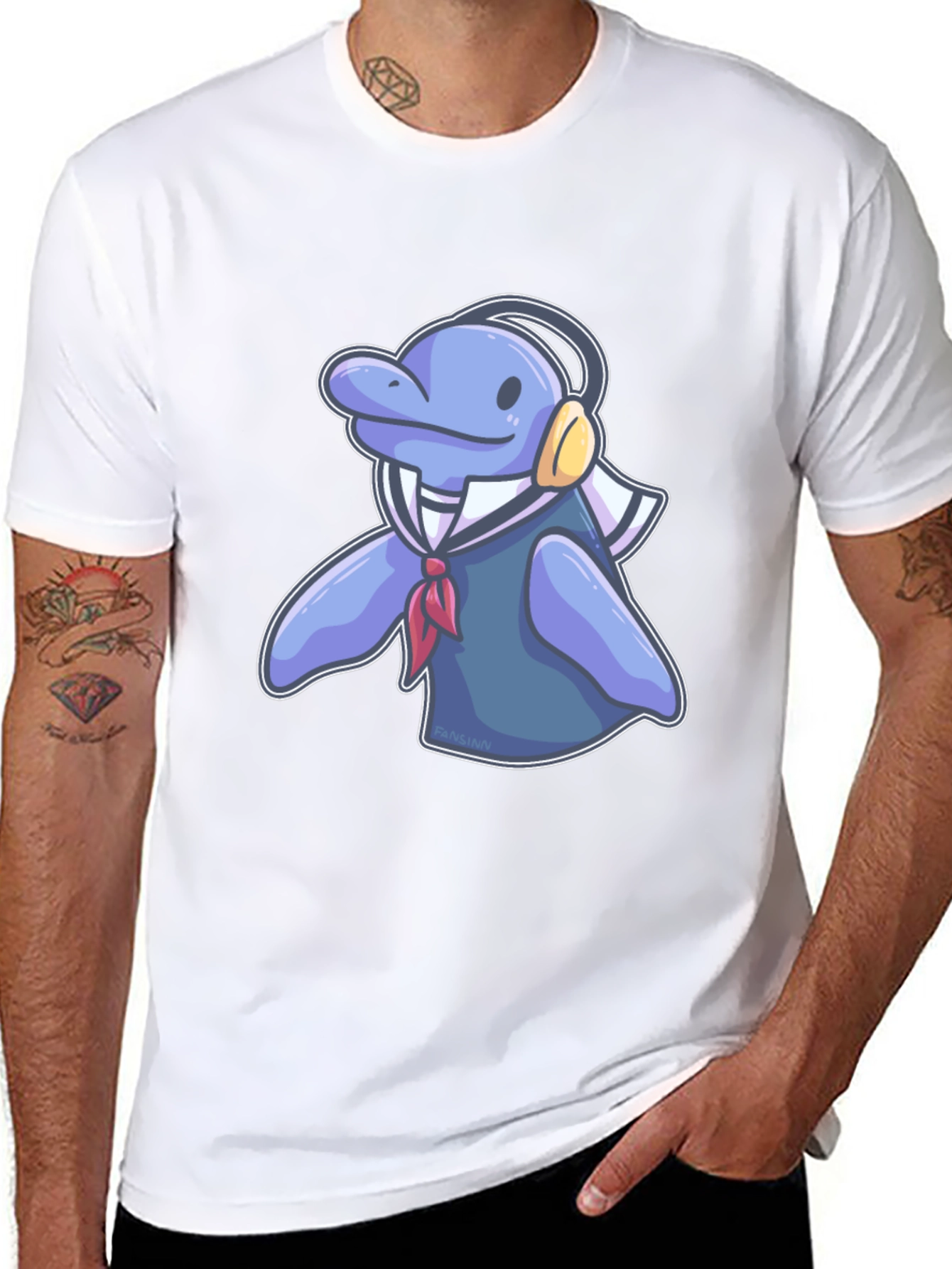 Dolphin Sailor T-Shirt - Casual Comfort