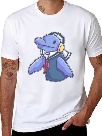 Dolphin Sailor T-Shirt - Casual Comfort