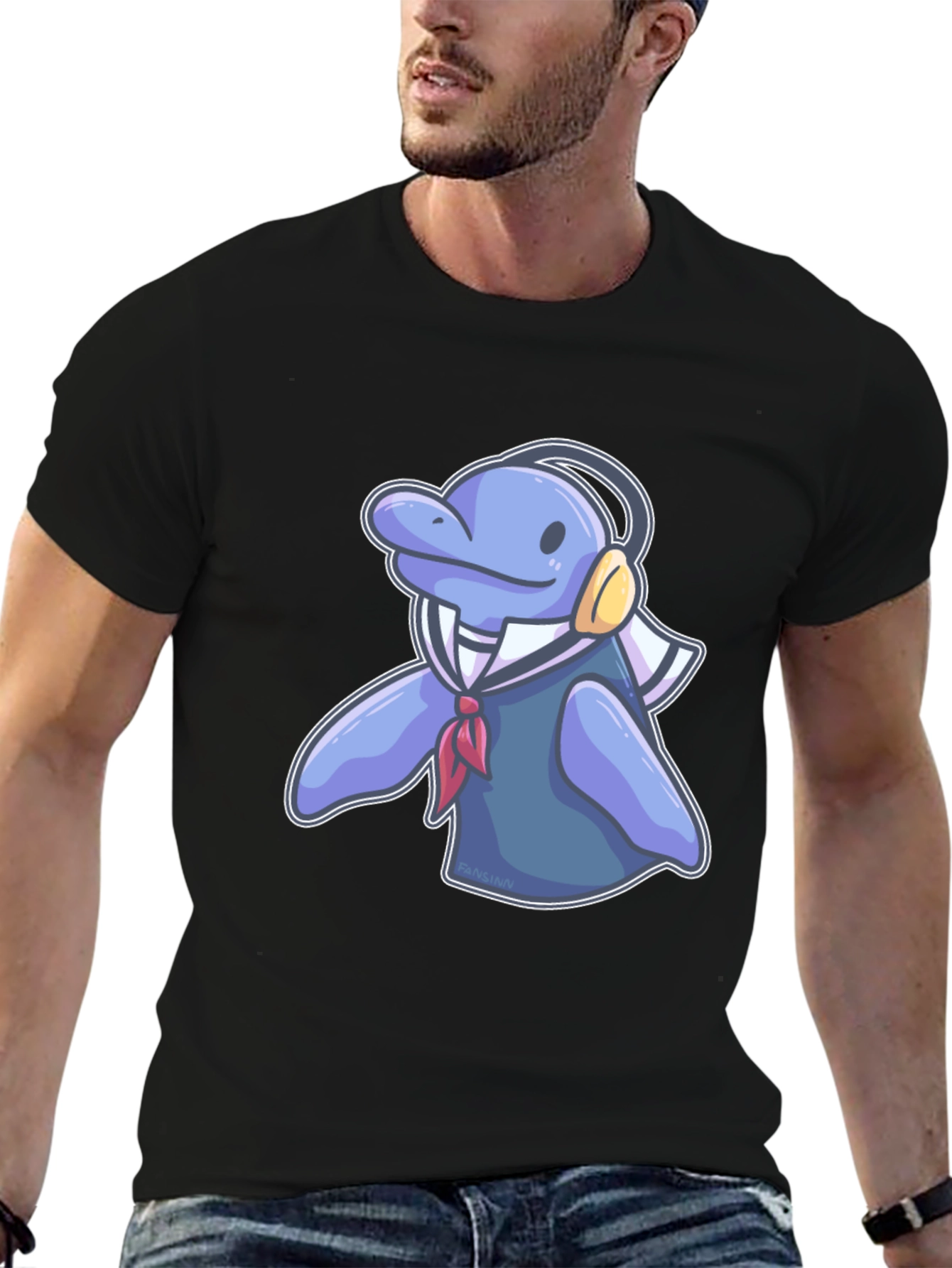 Dolphin Sailor T-Shirt - Casual Comfort