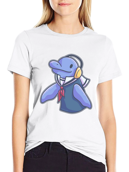 Dolphin Sailor T-Shirt - Casual Comfort