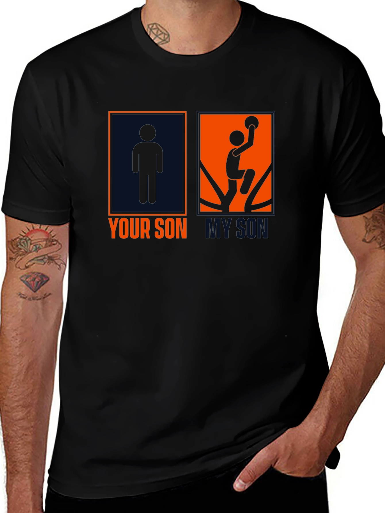Your Son My Son T-Shirt - Basketball Fan Tee