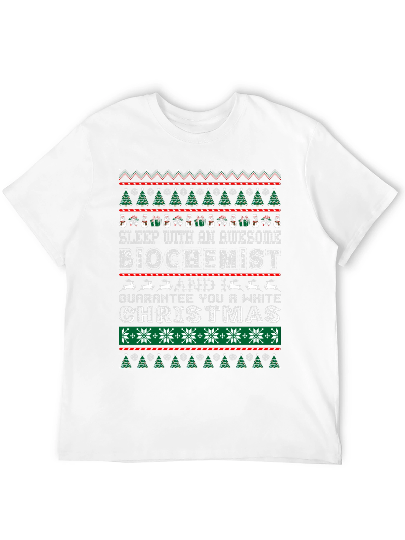 Awesome Biochemist Christmas T-Shirt