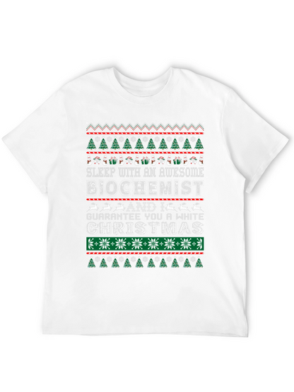 Awesome Biochemist Christmas T-Shirt