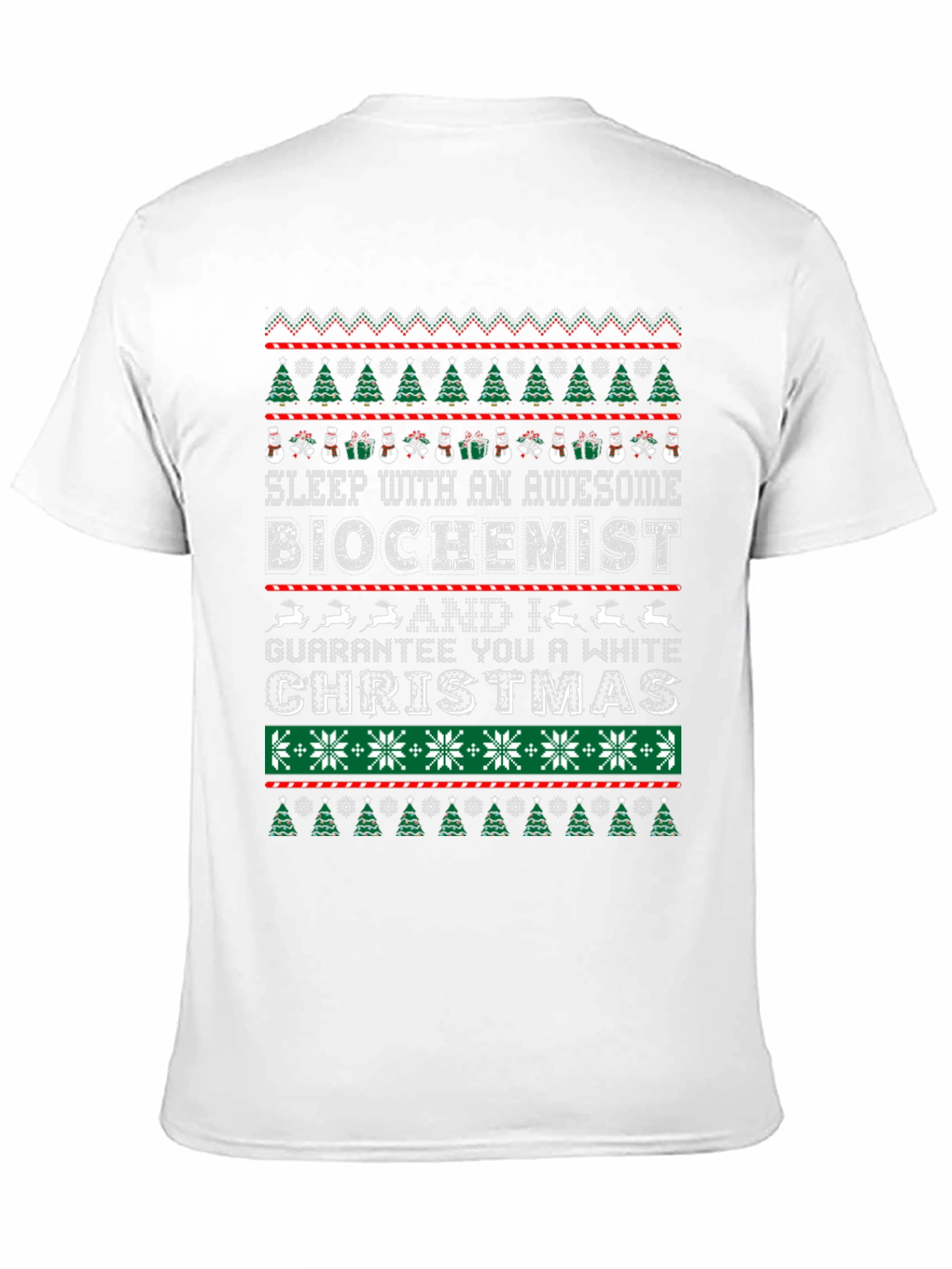 Awesome Biochemist Christmas T-Shirt