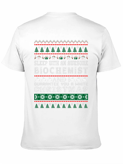 Awesome Biochemist Christmas T-Shirt