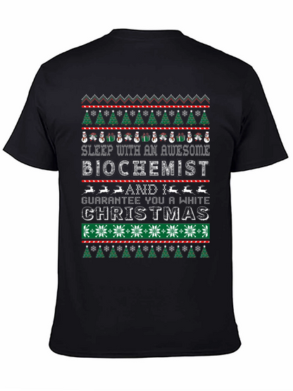 Awesome Biochemist Christmas T-Shirt