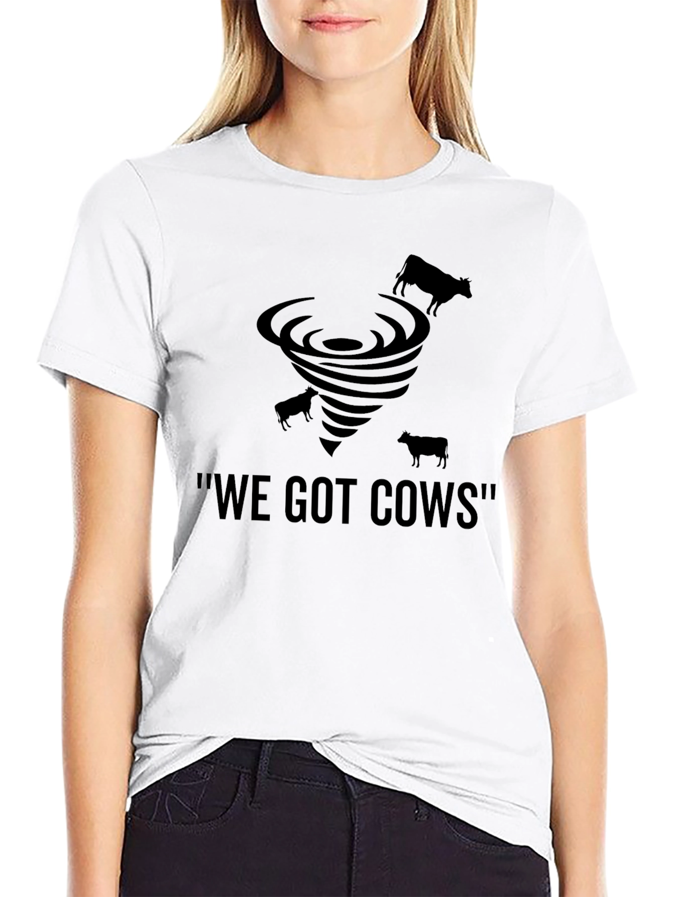 We Got Cows Tornado Graphic Tee