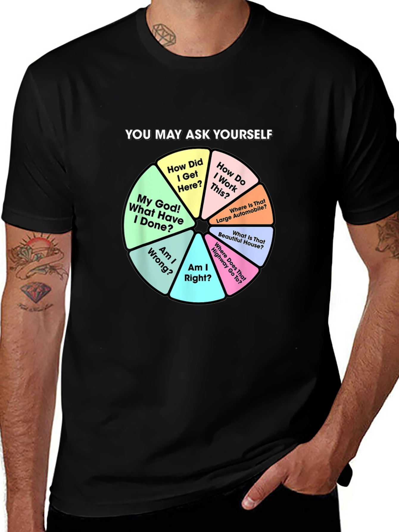 You May Ask Yourself Graphic T-Shirt