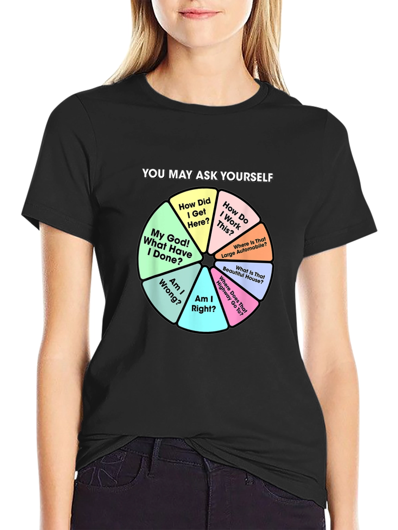 You May Ask Yourself Graphic T-Shirt