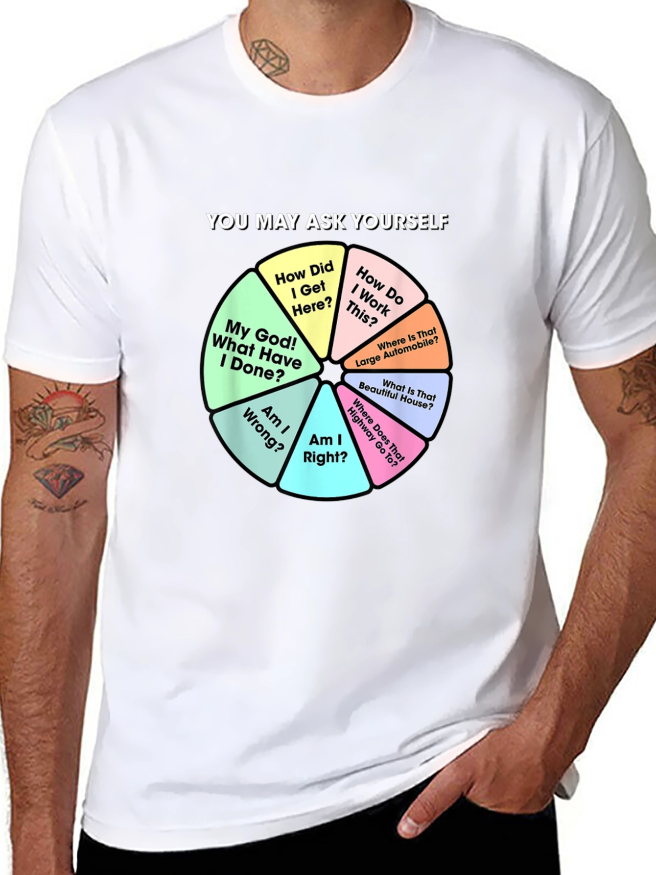 You May Ask Yourself Graphic T-Shirt