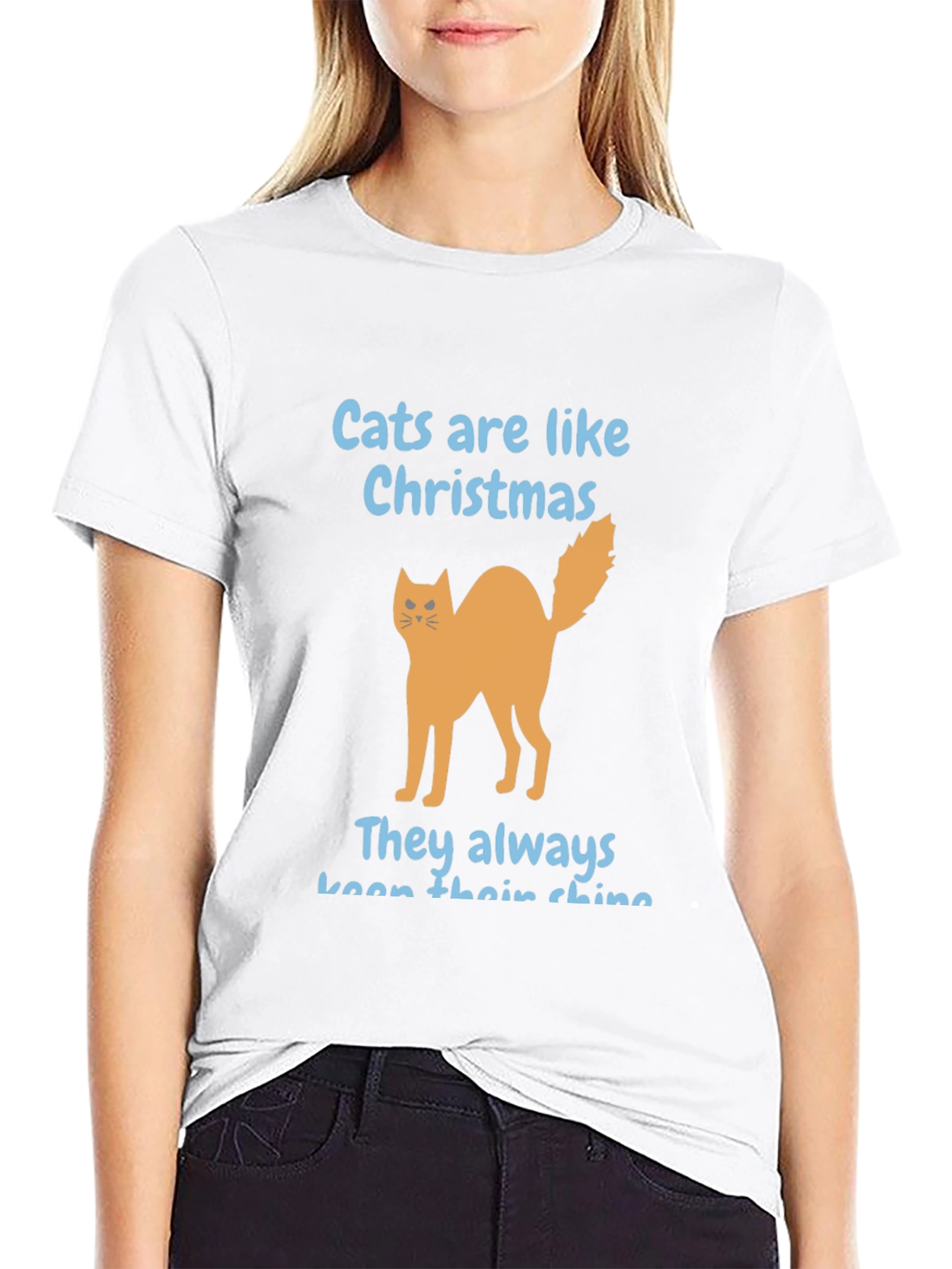 Cats Are Like Christmas Graphic T-Shirt