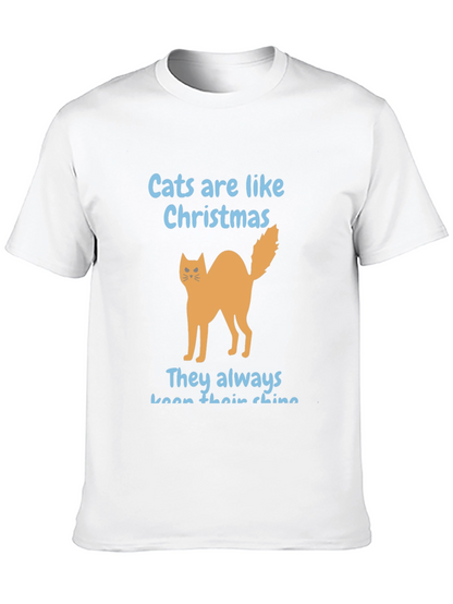Cats Are Like Christmas Graphic T-Shirt