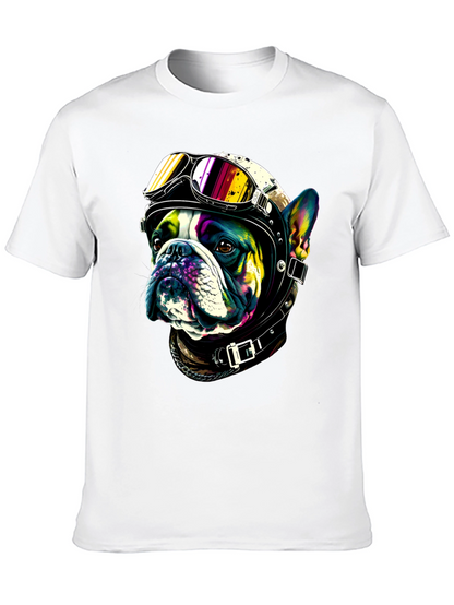 Cool Dog Biker T-Shirt