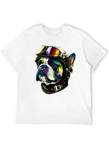 Cool Dog Biker T-Shirt