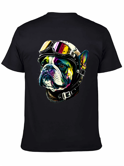 Cool Dog Biker T-Shirt