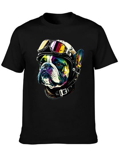 Cool Dog Biker T-Shirt