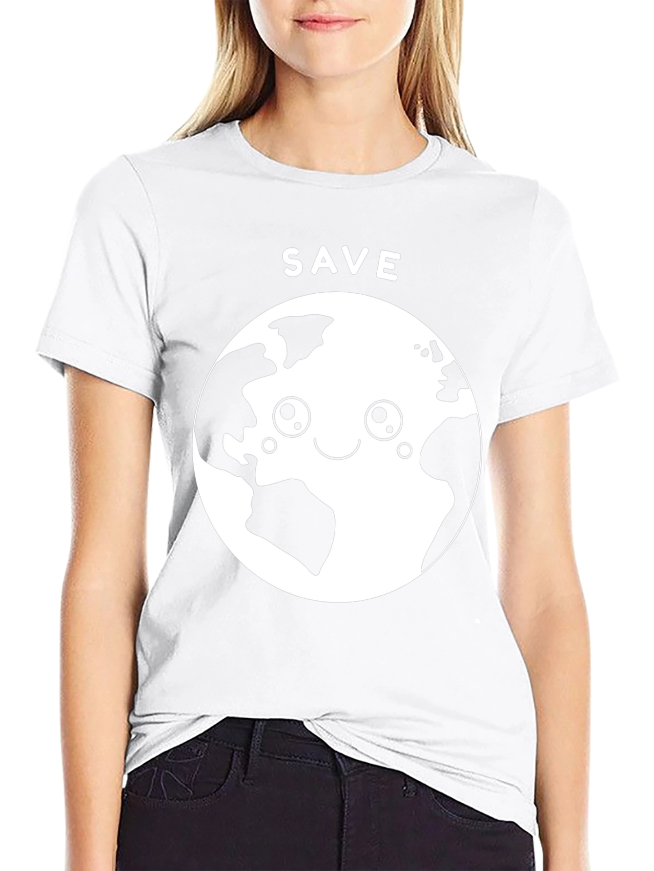 Save Earth Graphic T-Shirt - Eco Friendly