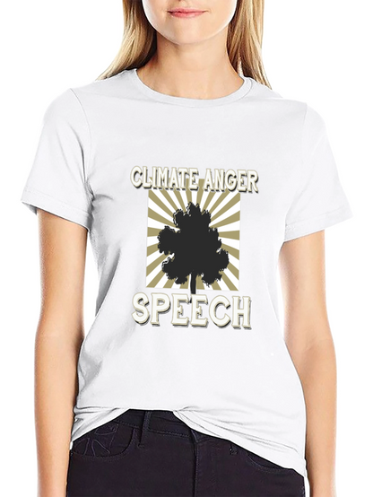 Climate Anger Speech T-Shirt