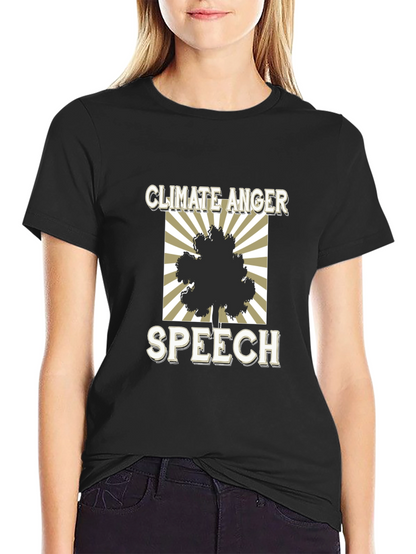 Climate Anger Speech T-Shirt